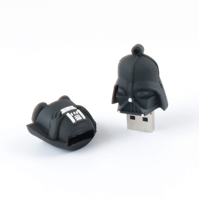 কার্টুন আকৃতির স্টার ওয়ার্স USB ফ্ল্যাশ ড্রাইভ 3D 2.0 3.0 512GB 1TB 2TB PVC ওপেন মোল্ড