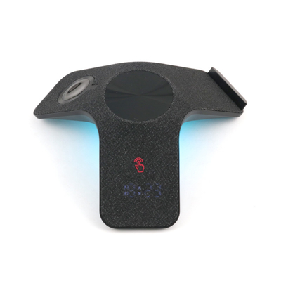 ব্যাসার্ধ 62MM 3 ইন 1 ওয়্যারলেস চার্জার স্টেশন ফিডজেট স্পিনার লাইট এবং নির্দেশক সহ