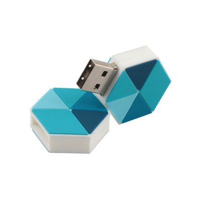 উচ্চ ক্ষমতা 64GB ইউএসবি ফ্ল্যাশ ড্রাইভ 10 বছর ডেটা সংরক্ষণ এবং 2 ঘন্টা আর্টওয়ার্ক কাস্টমাইজেশন সঙ্গে