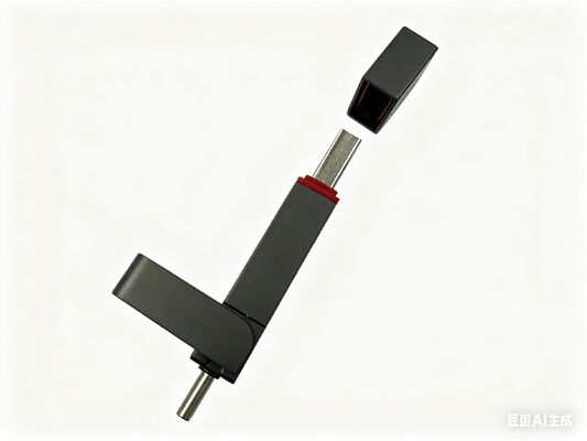Gun Black Metal Usb Flash Drive With Type C Port Conform To Customer Request Metal Body Can Laser Logo