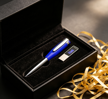 20g Lightweight CE/ROHS/FCC Certified Pen USB Flash Drive with Customizable Branding for Corporate Gifts