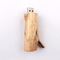 ট্রি রুট আকার কাঠের USB ফ্ল্যাশ ড্রাইভ 256GB এমবসিং লোগো
