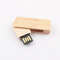 2.0 উচ্চ গতির ম্যাপেল কাঠের USB মেমরি Ce Fcc Rohs H2 পরীক্ষা পাস