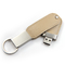 এমবসিং লোগো PU লেদার USB ফ্ল্যাশ ড্রাইভ 2.0 102x25x10mm 8GB