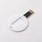 128GB UDP ক্রেডিট কার্ড USB Sticks 2.0 Mini Round Shapes CMYK প্রিন্ট লোগো