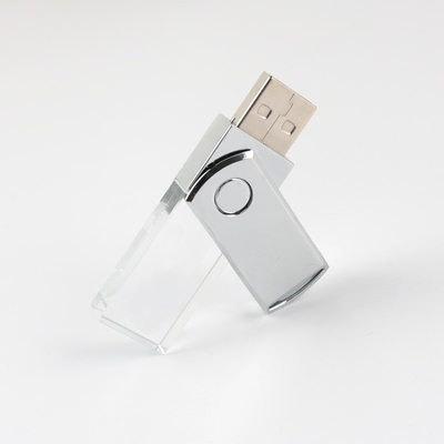 সুপিরিয়র ক্রিস্টাল শাইনি LED লাইট USB ফ্ল্যাশ ড্রাইভ 2.0 ফুল মেমরি