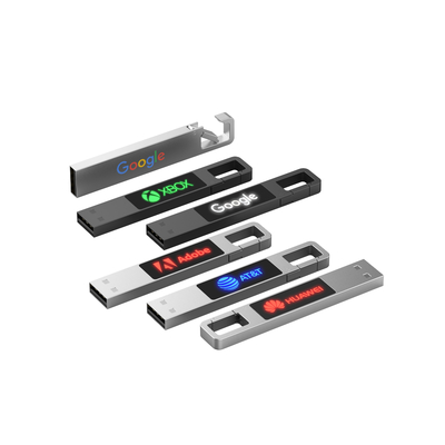হলিডে গিফট LED লাইট USB ফ্ল্যাশ ড্রাইভ 16G 32G 64G 128G 2.0