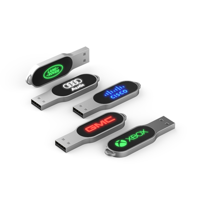 LED আলো কাজ করার সময় চকচকে হবে ক্রিস্টাল USB ড্রাইভ 32GB 64GB 128GB