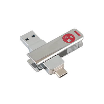 পাস করা H2 টেস্ট OTG USB ফ্ল্যাশ ড্রাইভ ফাস্ট ম্যাচ USA এবং EU Standrad