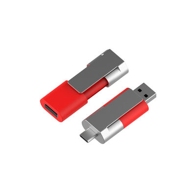 5 Gbps ডেটা ট্রান্সফার স্পিড টাইপ C OTG USB ফ্ল্যাশ ড্রাইভ USB ফ্ল্যাশ ড্রাইভ ছোট আকারের 58x21.4x11.5mm সুবিধাজনক স্টোরেজ টুল