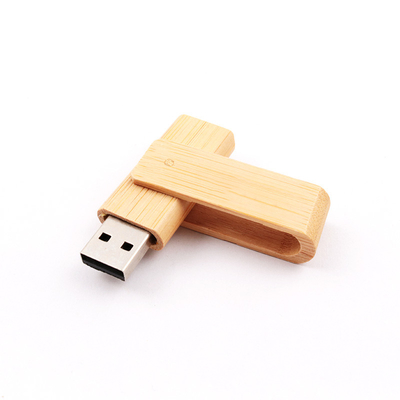 256GB 512GB 1TB বাঁশ USB ফ্ল্যাশ ড্রাইভ সুইভেল শেপস টুইস্ট 360 ডিগ্রি 3.0 দ্রুত গতি