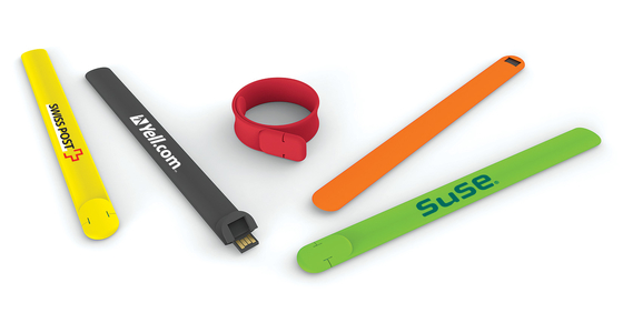 OEM ODM সিলিকন রিস্টব্যান্ড USB 2.0 ফ্ল্যাশ ড্রাইভ 128GB UDP ফ্ল্যাশ 10MB/S