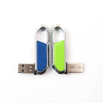 180 ডিগ্রি প্লাস্টিক এবং মেটাল USB ফ্ল্যাশ ড্রাইভ দ্রুত গতি 80MB/S 2.0 UDP ভিতরে