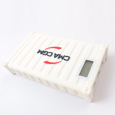 5000MAH 2800MAH পিভিসি পাওয়ার ব্যাংক একক কেবল দিয়ে তৈরি কাস্টমাইজড