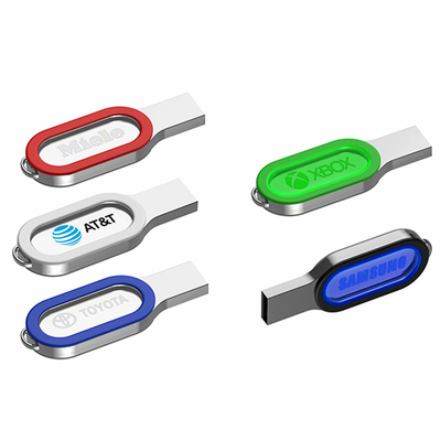LED Light ক্রিস্টাল মেমরি স্টিক 2.0 Shinny UDP ফ্ল্যাশ মেমরি 16GB 32GB