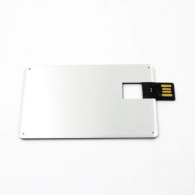 মেটাল ক্রেডিট কার্ড USB স্টিকস 2.0 128GB 64GB মিনি UDP ফ্ল্যাশ চিপস