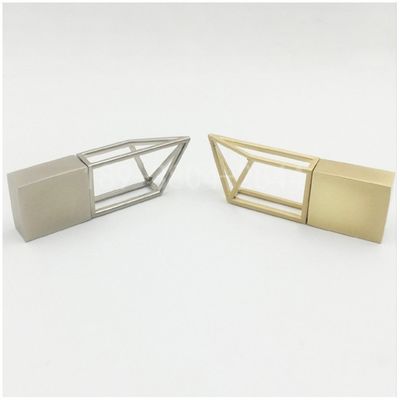 OEM লেজার প্রিন্ট লোগো প্রিজম্যাটিক মেটাল USB ফ্ল্যাশ ড্রাইভ 2.0 H2 পরীক্ষায় উত্তীর্ণ